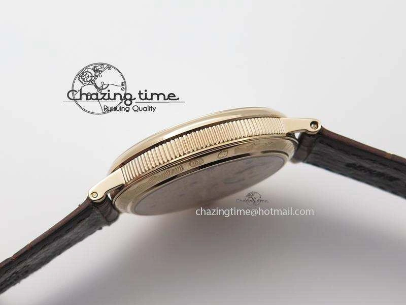 SoftTouch Grand Complication Tourbillon RG AXF White Dial On Brown Leather Strap 5372