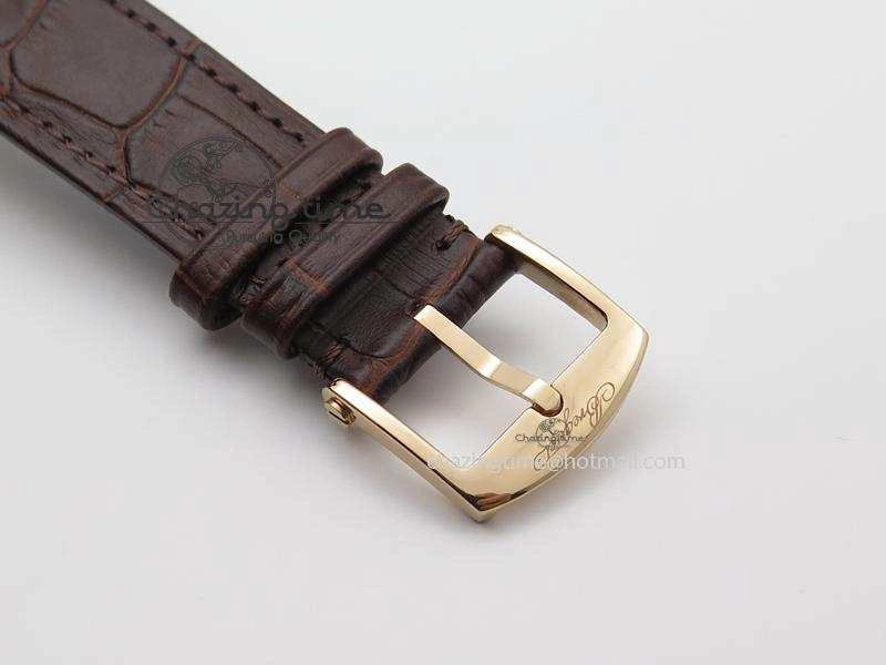 SoftTouch Grand Complication Tourbillon RG AXF White Dial On Brown Leather Strap 5372