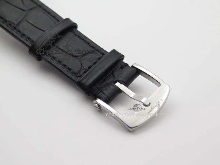 Versatile Grand Complication Tourbillon SS AXF White Dial On Black Leather Strap 5374