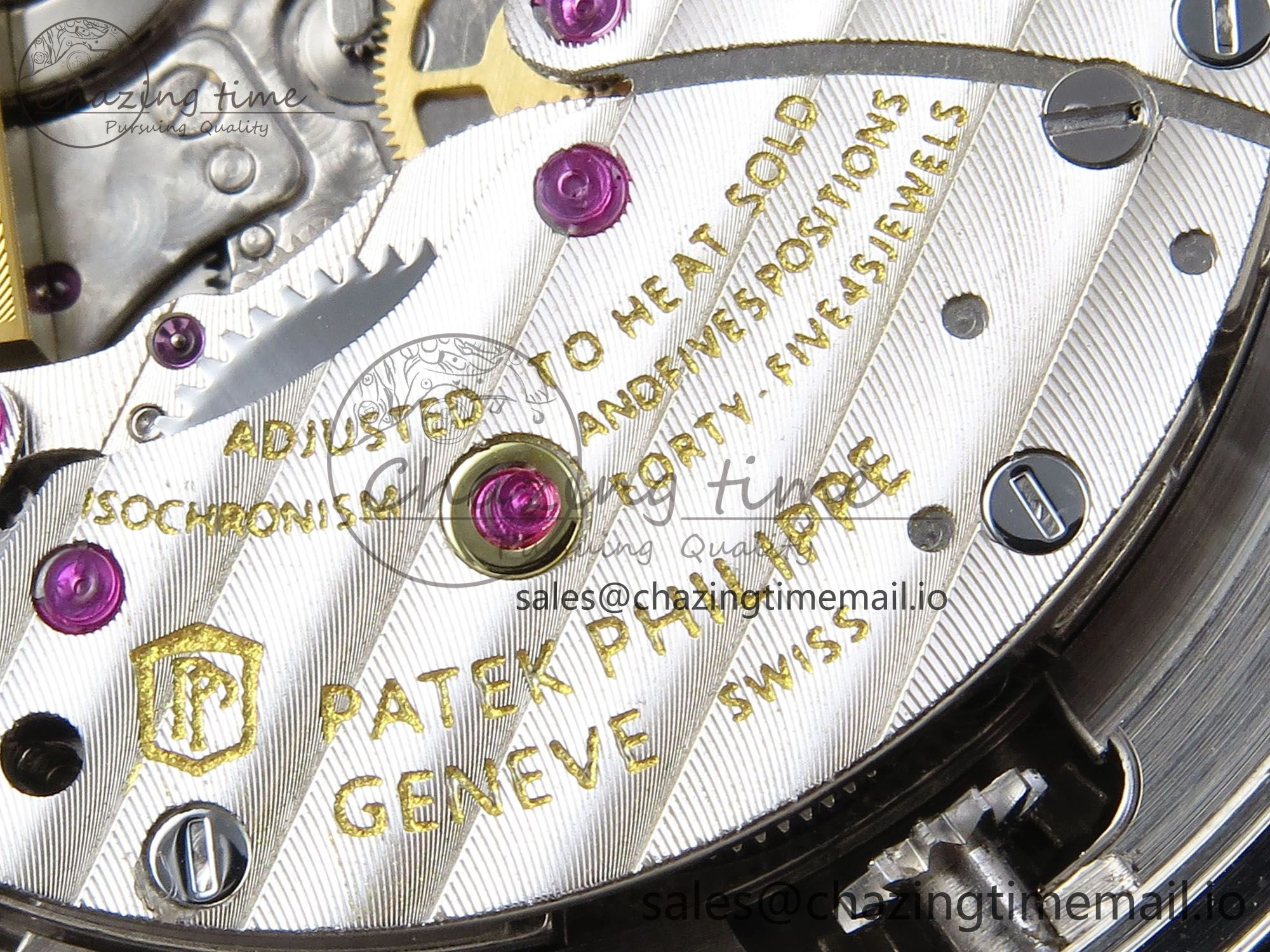 Grand Complications 6102G Moon SS YLF Blue Dial on Blue Leather Strap A Lightweight 8649