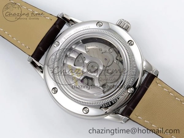 Grand Seiko Elegance Automatic SS GSF 1:1 Best Edition Cream Dial on Brown Leather Strap NH FastDry 6665