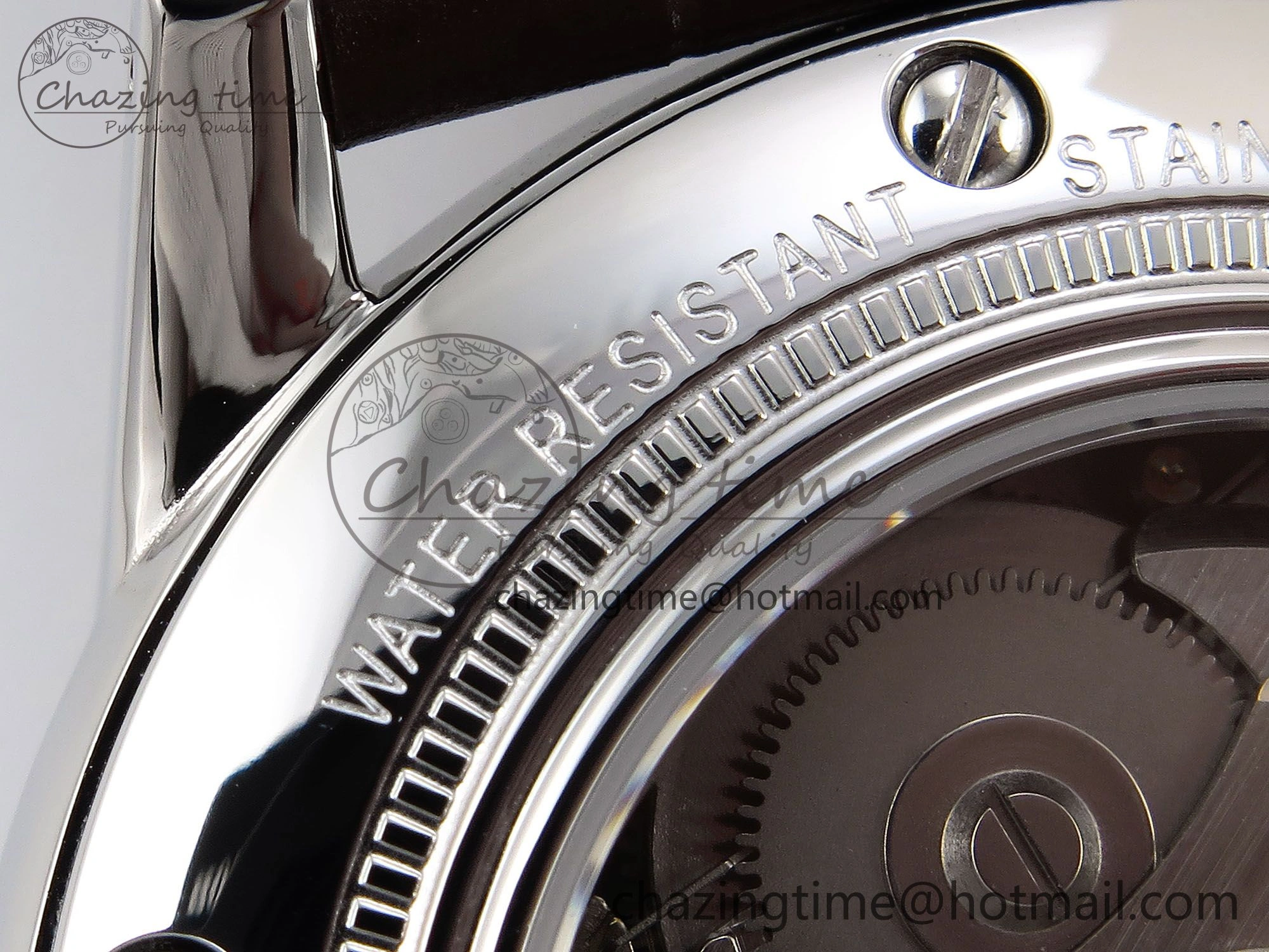 Attractive Grand Seiko Elegance GMT SS GSF 1:1 Best Edition Ice Blue Dial on Brown Leather Strap NH 6661