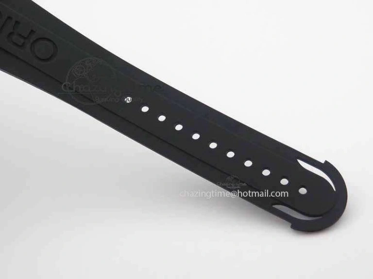 Stretchable Great Barrier Reef Limited Edition II SS Black Dial On Black Rubber Strap A 8293