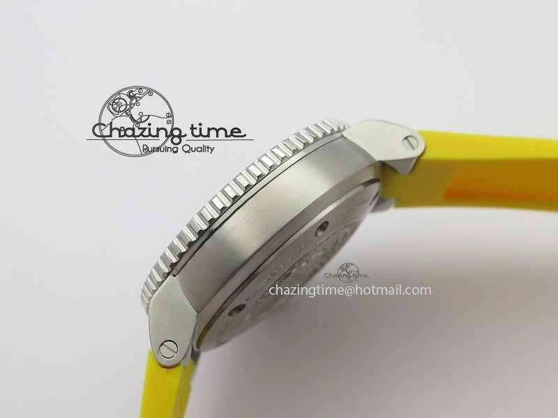 Great Barrier Reef Limited Edition II SS Blue Dial On Yellow Rubber Strap A Unisex 8294
