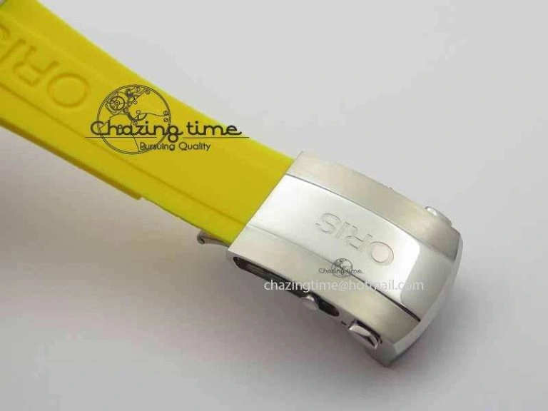 Great Barrier Reef Limited Edition II SS Blue Dial On Yellow Rubber Strap A Unisex 8294