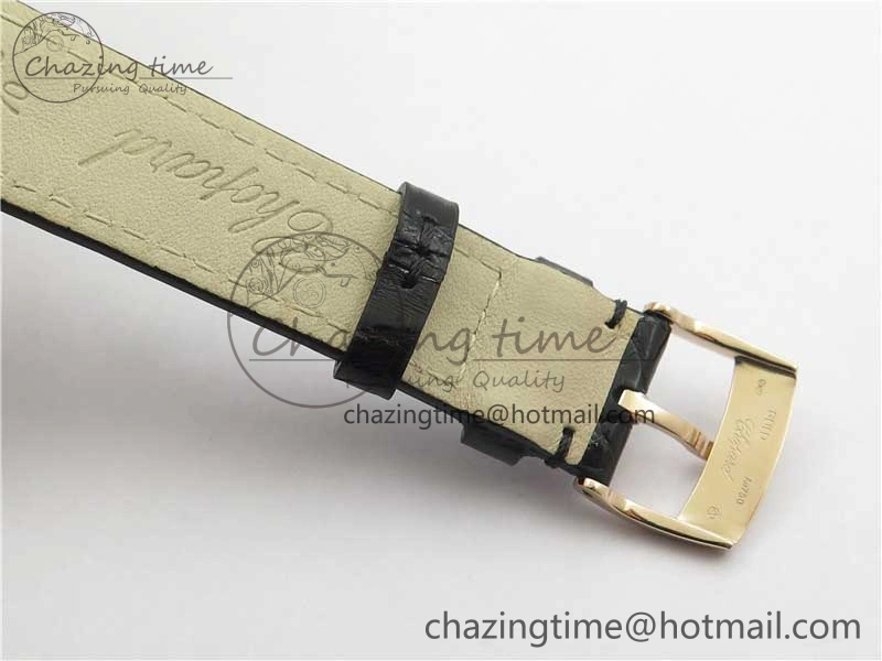 HAPPY SPORT AUTOMATIC RG 36MM CRYSTAL YYF 1:1 BEST EDITION WHITE DIAL ON BLACK LEATHER STRAP A MultiPurpose 10311