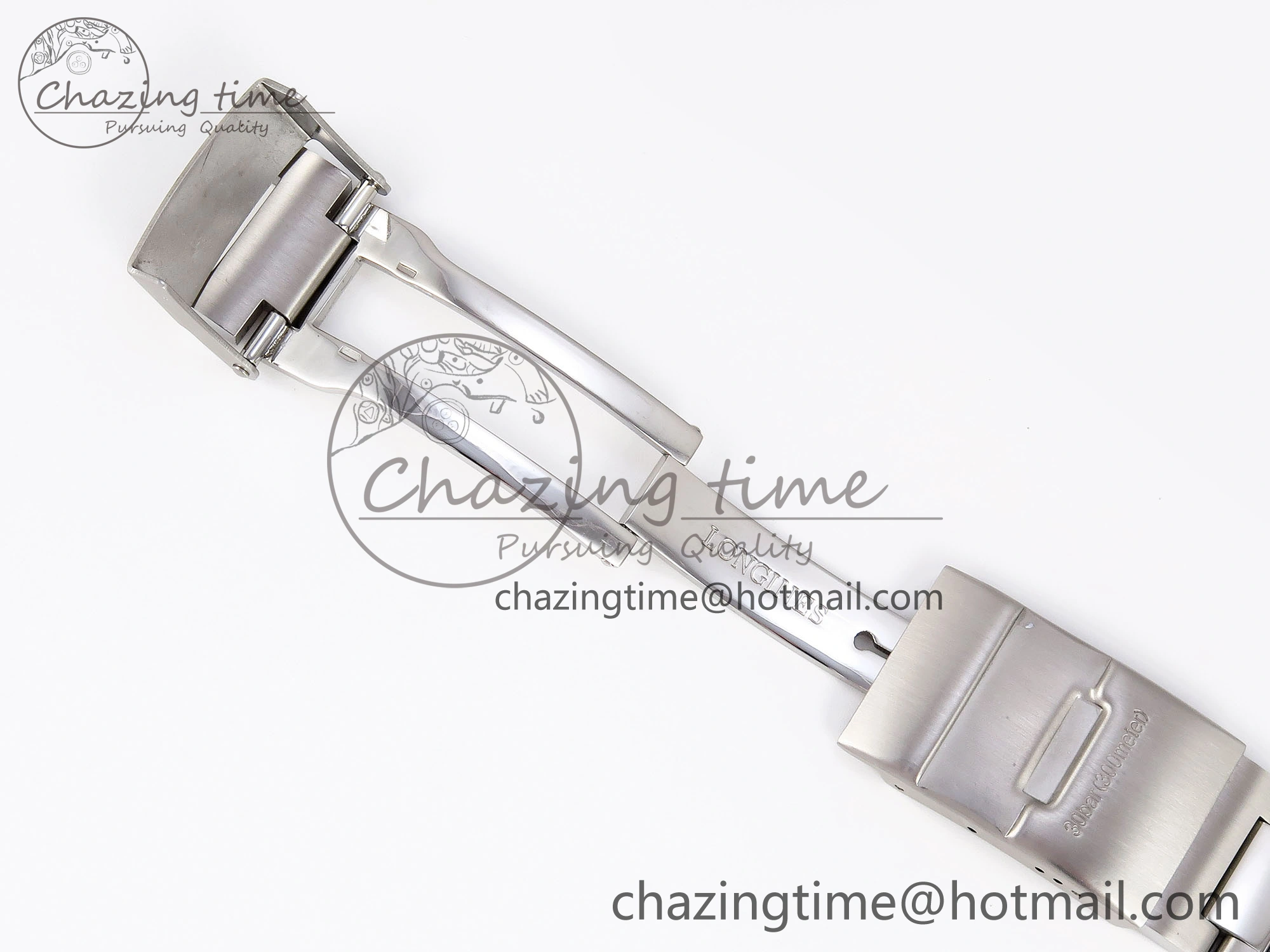 Reliable HYDROCONQUEST 43MM SS BLUE CERAMIC BEZEL XF 1:1 BEST EDITION BLUE DIAL ON SS BRACELET L 7549