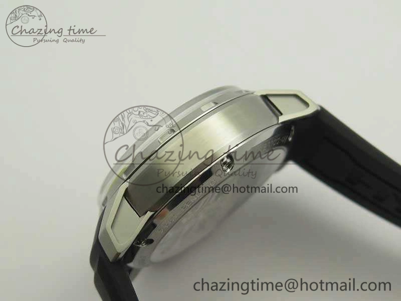 HYT SS CYF White Dial Black Crown On Black Rubber Strap Asian Movement HTY Cal. GoAnywhere 6993