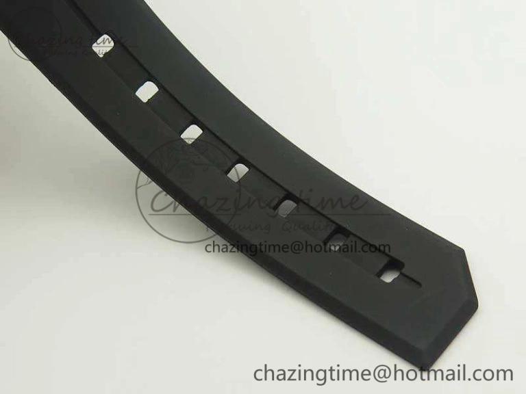 HYT SS CYF White Dial Black Crown On Black Rubber Strap Asian Movement HTY Cal. GoAnywhere 6993