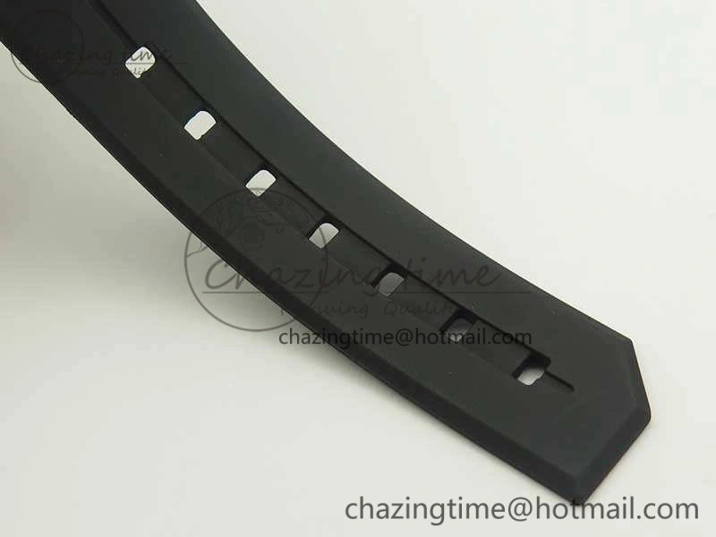 HYT SS CYF White Dial Black Crown On Black Rubber Strap Asian Movement HTY Cal. GoAnywhere 6993