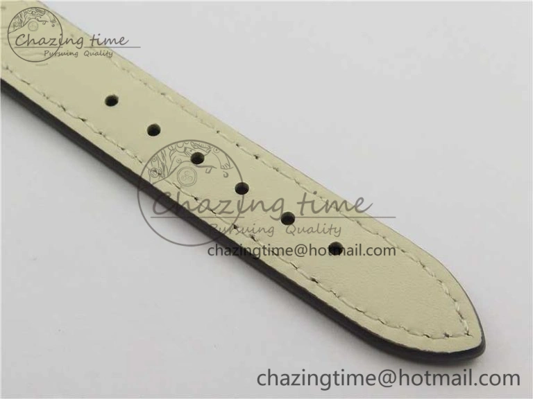 Happy Sport Mini RG ZF MOP Dial on Black Leather Strap Swiss ETA 955. ModernLook 10552