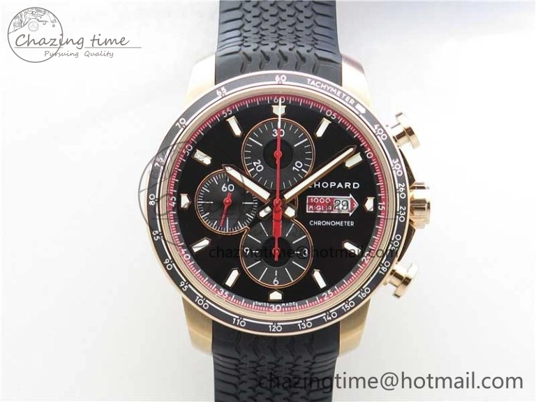Original Happy Sport Mini SS ZF MOP Dial on Red Leather Strap Swiss ETA 955. 6395