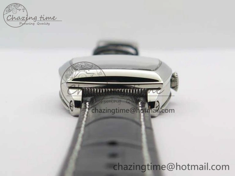 Heritage @12 Date SS SWF Best Edition Black Dial On Leather Strap A SoftTouch 5361