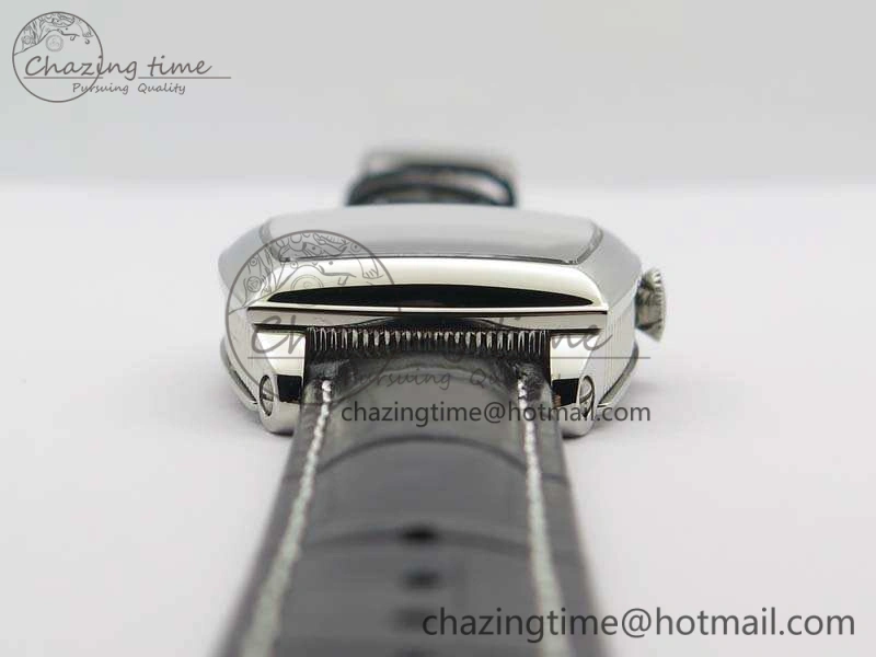 Heritage @12 Date SS SWF Best Edition Black Dial On Leather Strap A SoftTouch 5361
