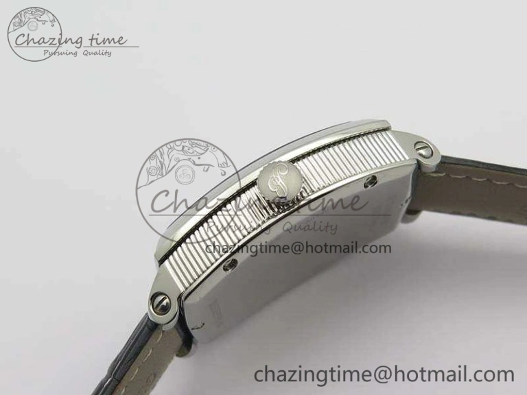 Heritage @12 Date SS SWF Best Edition Black Dial On Leather Strap A SoftTouch 5361