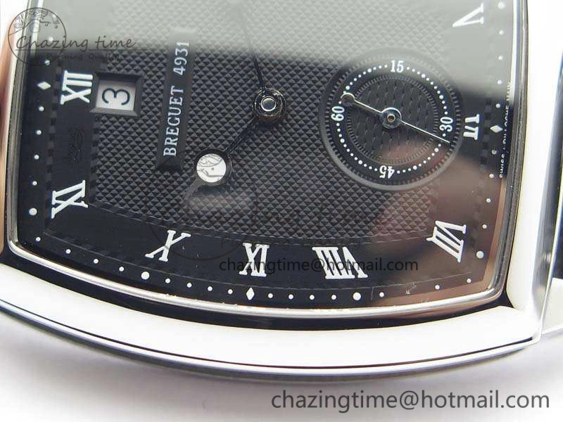 Heritage @12 Date SS SWF Best Edition Black Dial On Leather Strap A SoftTouch 5361