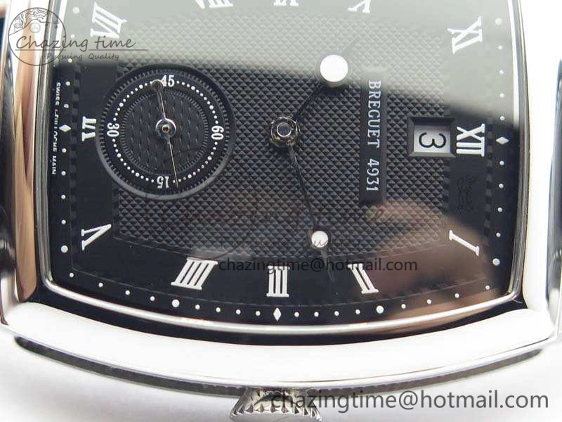 Heritage @12 Date SS SWF Best Edition Black Dial On Leather Strap A SoftTouch 5361