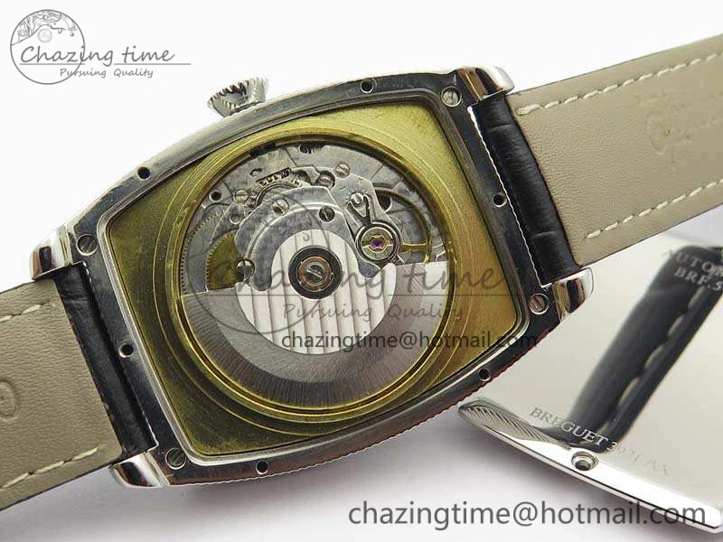 Heritage @12 Date SS SWF Best Edition Black Dial On Leather Strap A SoftTouch 5361