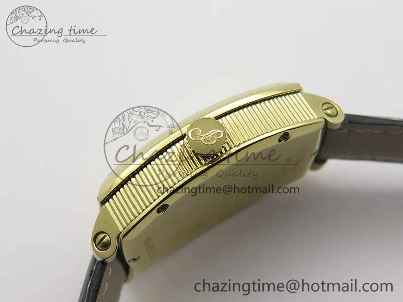 Heritage @12 Date YG SWF Best Edition Yellow Gold Dial On Leather Strap A StreetReady 5363