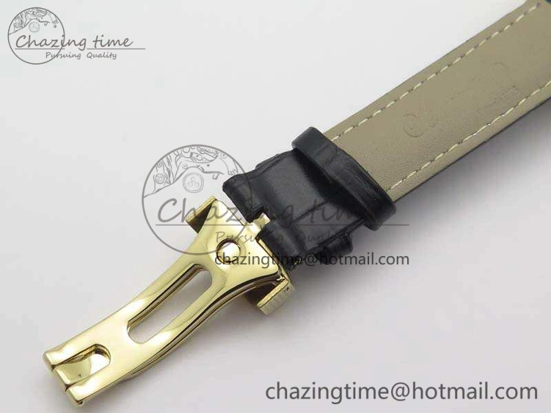 Heritage @12 Date YG SWF Best Edition Yellow Gold Dial On Leather Strap A StreetReady 5363