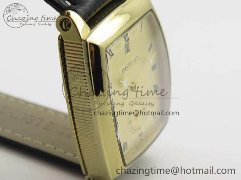 Heritage @12 Date YG SWF Best Edition Yellow Gold Dial On Leather Strap A StreetReady 5363