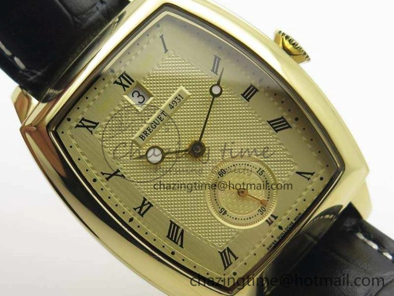 Heritage @12 Date YG SWF Best Edition Yellow Gold Dial On Leather Strap A StreetReady 5363