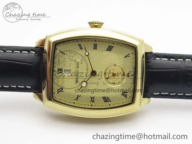 Heritage @12 Date YG SWF Best Edition Yellow Gold Dial On Leather Strap A StreetReady 5363
