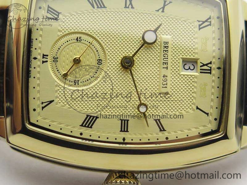 Heritage @12 Date YG SWF Best Edition Yellow Gold Dial On Leather Strap A StreetReady 5363
