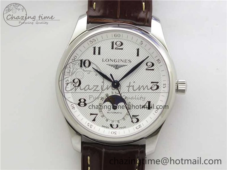 Premium Heritage 1935 SS TF 1:1 Best Edition Black Dial On Brown Leather Strap A23J 7597