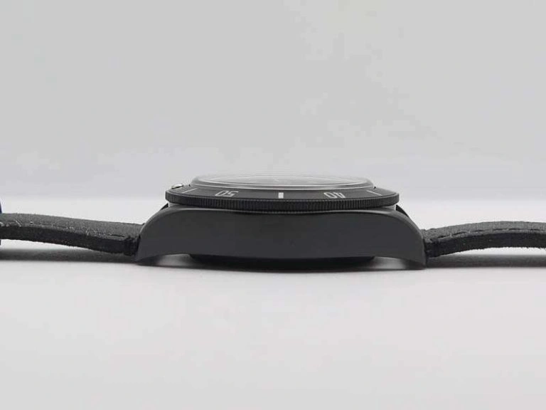 Heritage 2016 Black Bay Dark DLC ZF 1:1 Best Edition Black Bezel On Leather Strap A StreetReady 9773