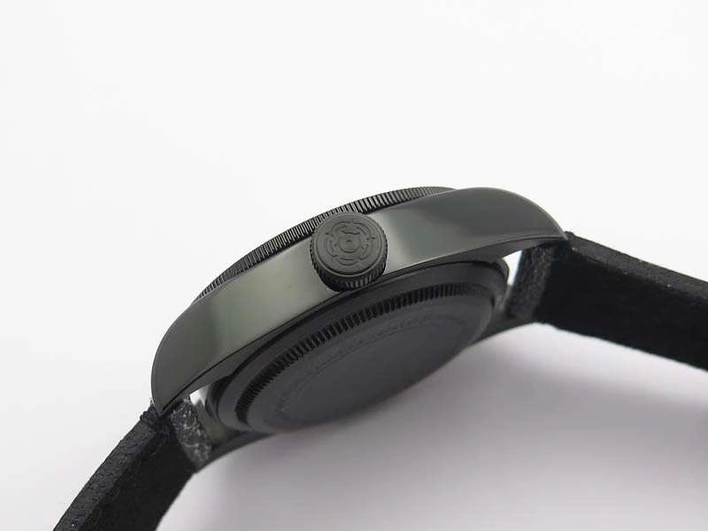 Heritage 2016 Black Bay Dark DLC ZF 1:1 Best Edition Black Bezel On Leather Strap A StreetReady 9773