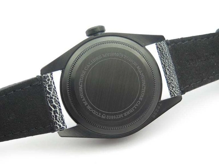 Heritage 2016 Black Bay Dark DLC ZF 1:1 Best Edition Black Bezel On Leather Strap A StreetReady 9773