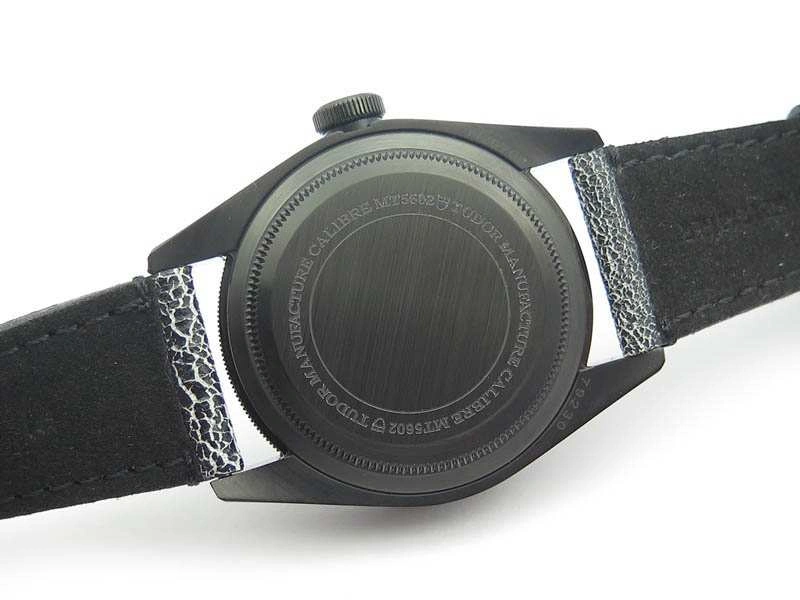Heritage 2016 Black Bay Dark DLC ZF 1:1 Best Edition Black Bezel On Leather Strap A StreetReady 9773