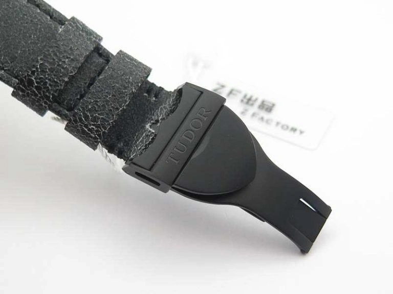 Heritage 2016 Black Bay Dark DLC ZF 1:1 Best Edition Black Bezel On Leather Strap A StreetReady 9773