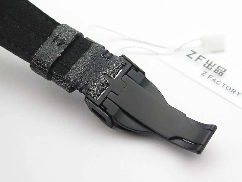 Heritage 2016 Black Bay Dark DLC ZF 1:1 Best Edition Black Bezel On Leather Strap A StreetReady 9773