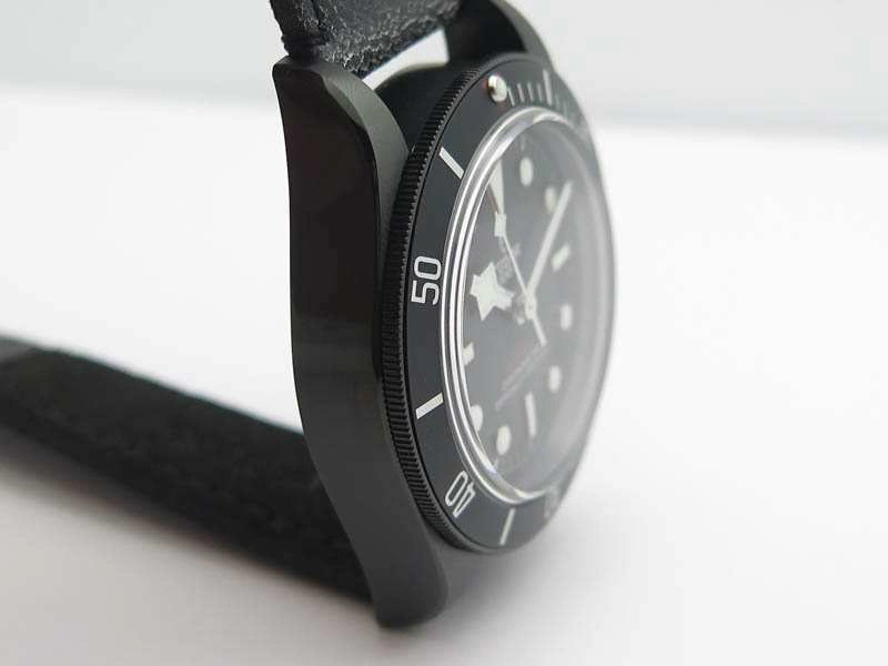 Heritage 2016 Black Bay Dark DLC ZF 1:1 Best Edition Black Bezel On Leather Strap A StreetReady 9773