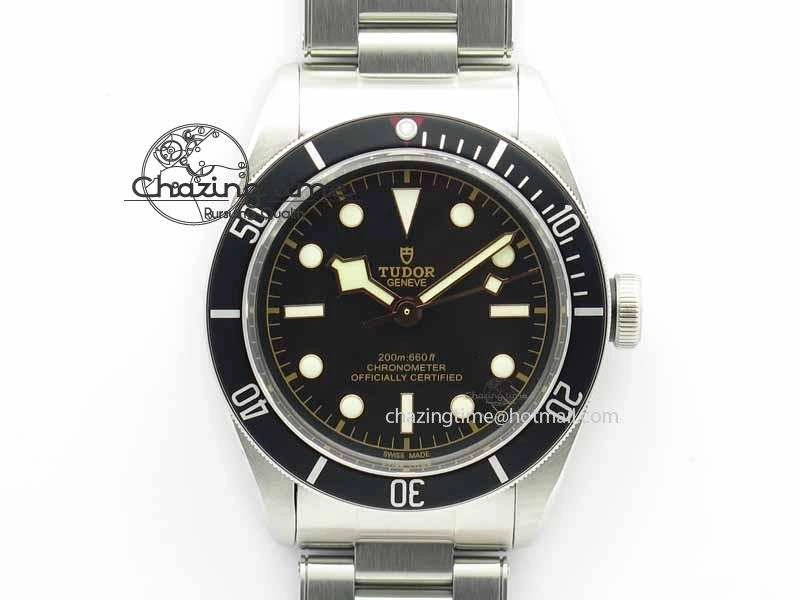Heritage 2016 Black Bay Shield ZF 1:1 Best Edition On SS Bracelet A2824 (Black) Colorful 9775