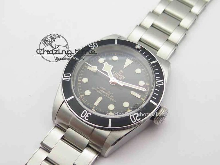 Heritage 2016 Black Bay Shield ZF 1:1 Best Edition On SS Bracelet A2824 (Black) Colorful 9775