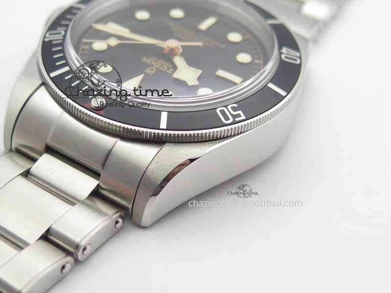 Heritage 2016 Black Bay Shield ZF 1:1 Best Edition On SS Bracelet A2824 (Black) Colorful 9775