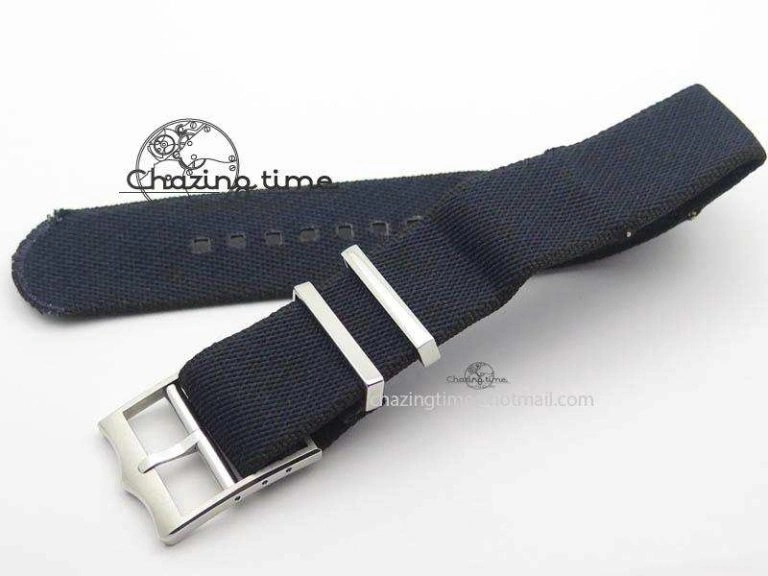NewStyle Heritage 2016 Black Bay Shield ZF 1:1 Best Edition On SS Bracelet A2824 (Blue) Free Blue Strap 9777