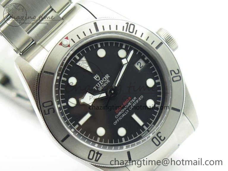 Heritage 2017 Black Bay Steel ZF 1:1 Best Edition On SS Bracelet A WeatherProof 9772