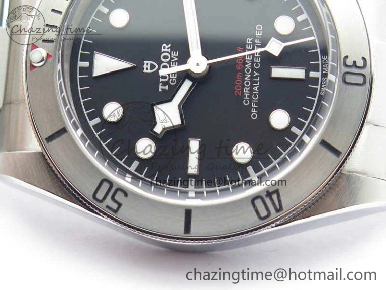 Heritage 2017 Black Bay Steel ZF 1:1 Best Edition On SS Bracelet A WeatherProof 9772