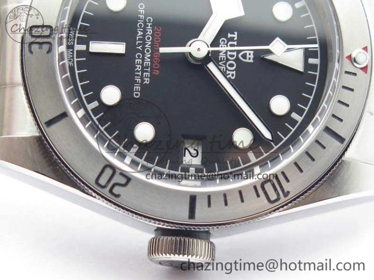 Heritage 2017 Black Bay Steel ZF 1:1 Best Edition On SS Bracelet A WeatherProof 9772