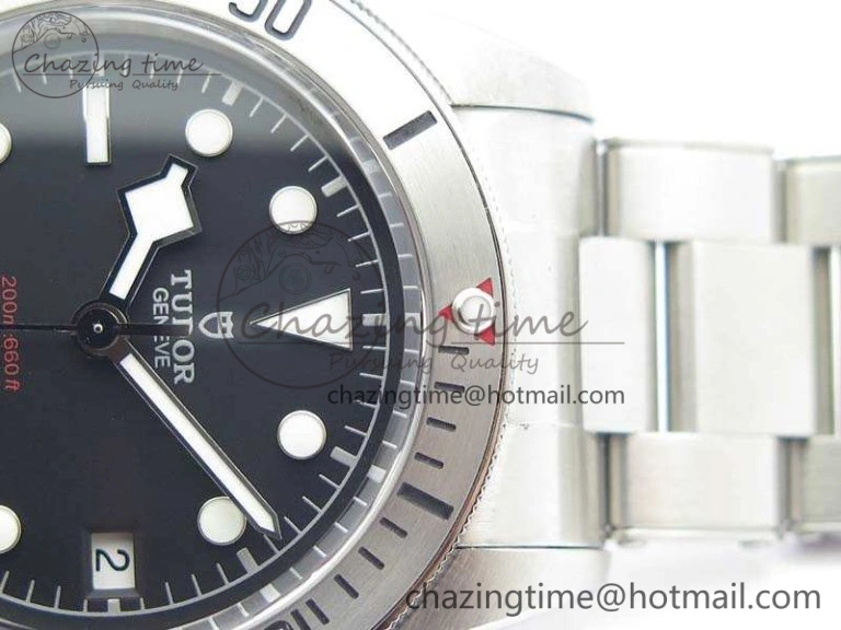 Heritage 2017 Black Bay Steel ZF 1:1 Best Edition On SS Bracelet A WeatherProof 9772