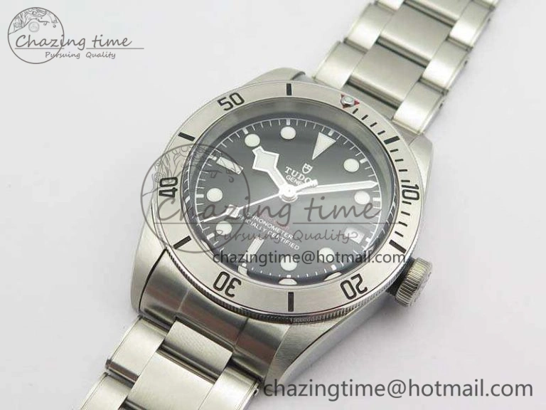 Heritage 2017 Black Bay Steel ZF 1:1 Best Edition On SS Bracelet A WeatherProof 9772