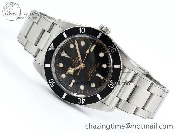 Sustainable Heritage Black Bay 37mm SS ZF 1:1 Best Edition Black Dial on SS Bracelet A 9738