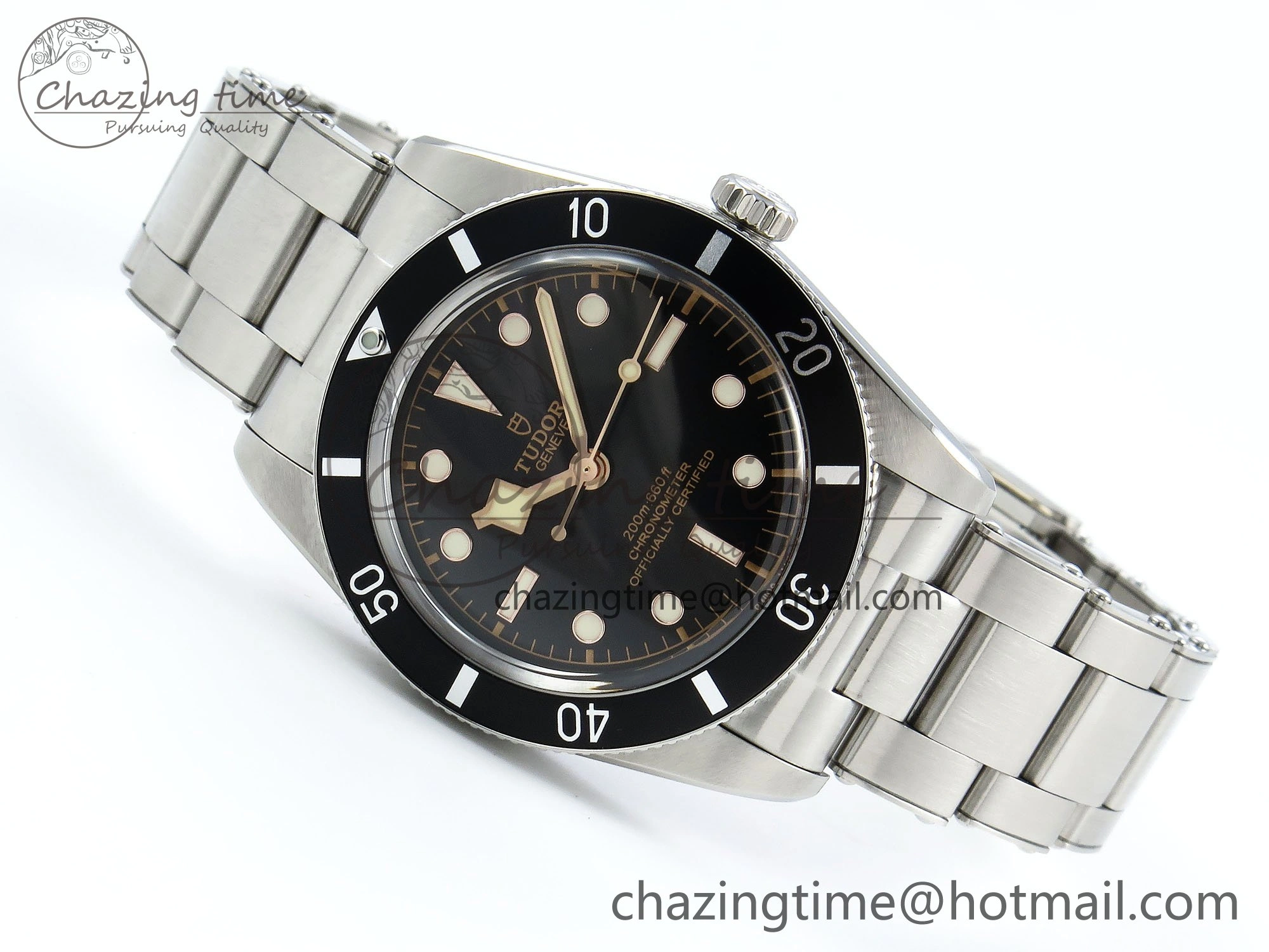 Sustainable Heritage Black Bay 37mm SS ZF 1:1 Best Edition Black Dial on SS Bracelet A 9738
