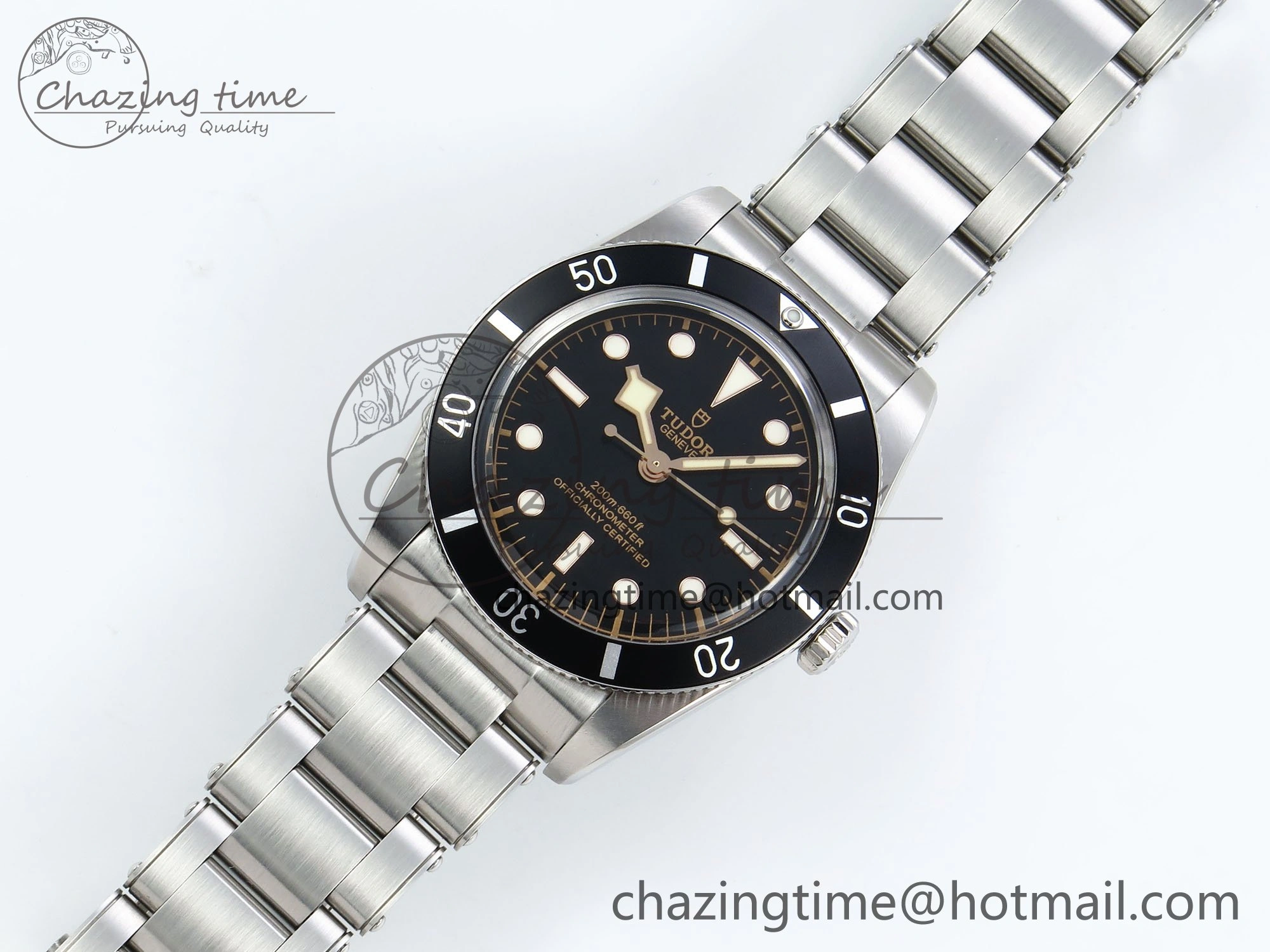 Sustainable Heritage Black Bay 37mm SS ZF 1:1 Best Edition Black Dial on SS Bracelet A 9738