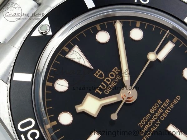 Sustainable Heritage Black Bay 37mm SS ZF 1:1 Best Edition Black Dial on SS Bracelet A 9738