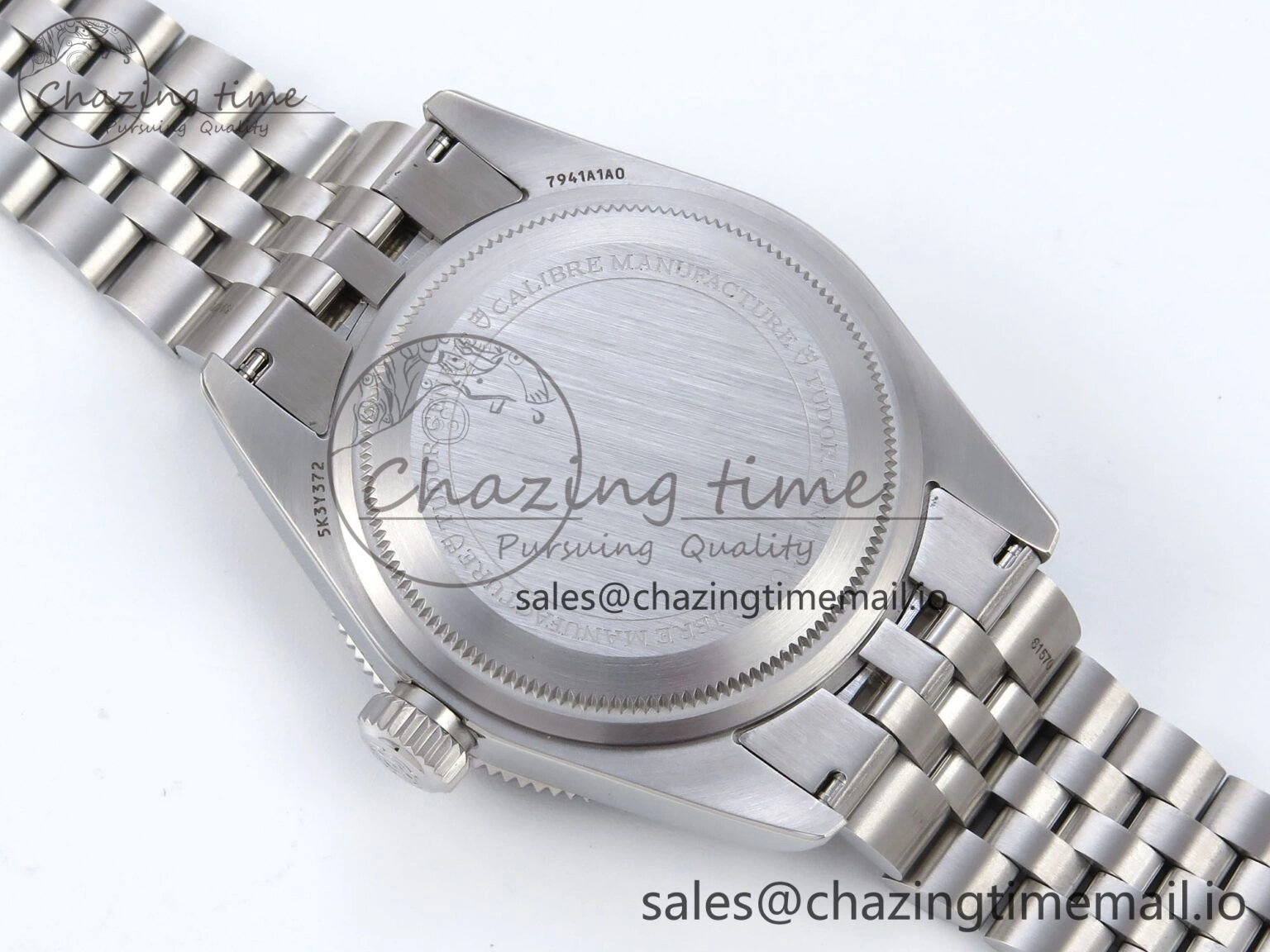 FlexibleFit Heritage Black Bay 41mm SS ZF 1:1 Best Edition Black Dial on SS Bracelet A 9735